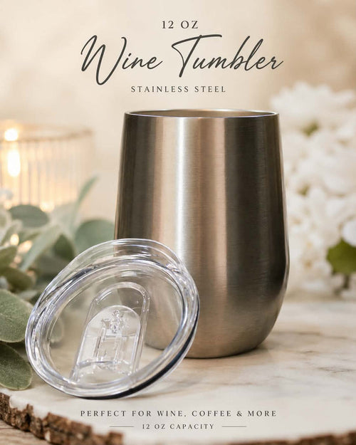 12 oz Wine Tumbler