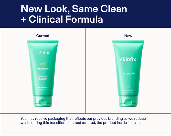 Skinfix 2% BHA Cleanser New Packaging Image