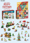 24-Day Christmas Building Block Advent Calendar