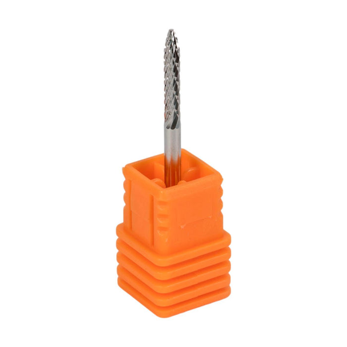 3/32" Medium/Fine Grit Toothpick Carbide Nail Bit, Silver