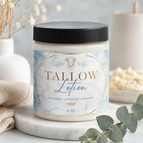 4 oz Tallow lotion