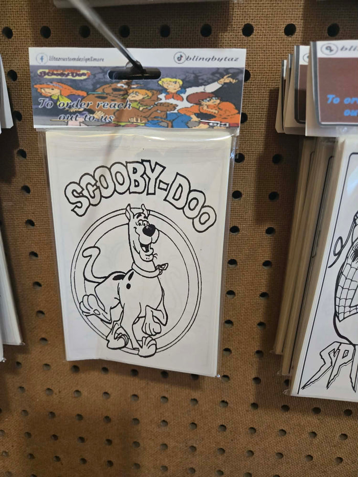 4x6 Sticker Coloring Pages