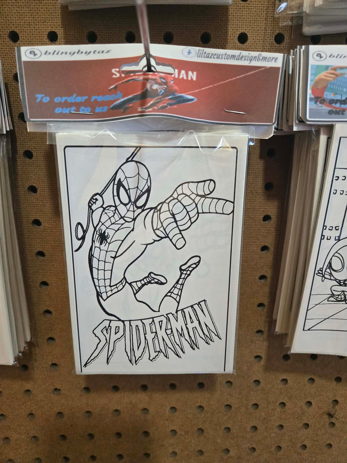 4x6 Sticker Coloring Pages