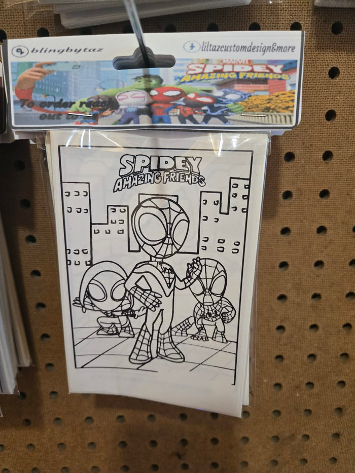 4x6 Sticker Coloring Pages