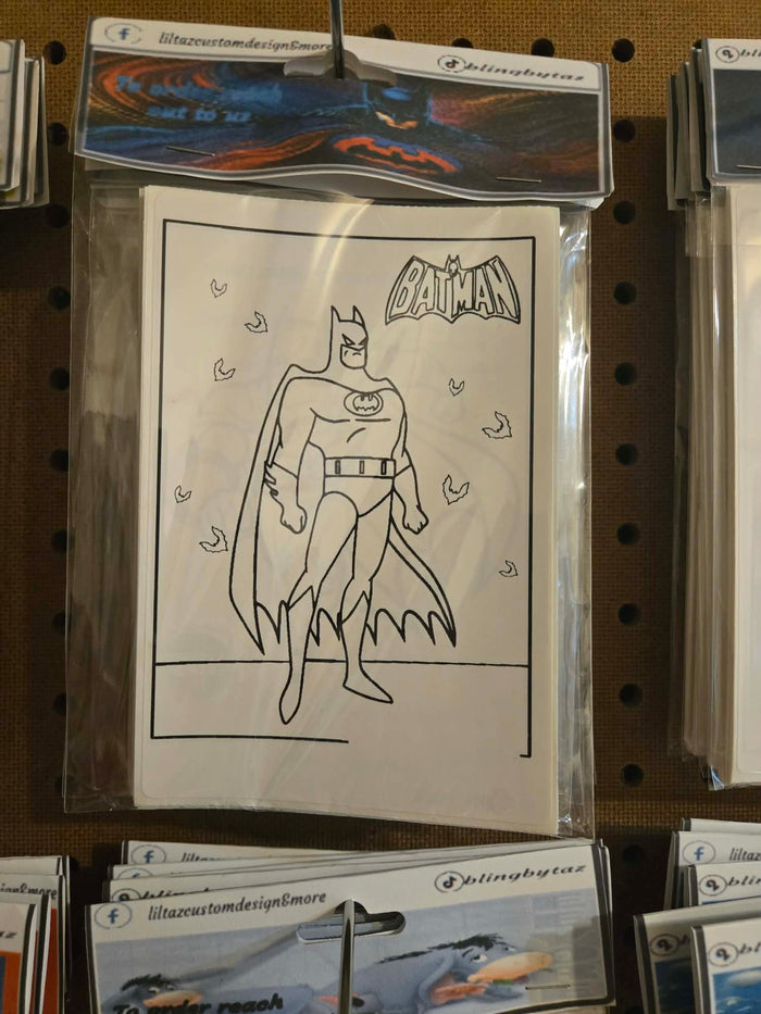 4x6 Sticker Coloring Pages