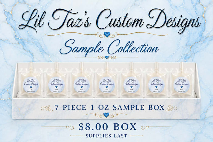 7 Piece 1 oz sample Set get them while supplies last