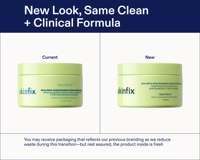 Skinfix Exfoliating Pads New Packaging Image