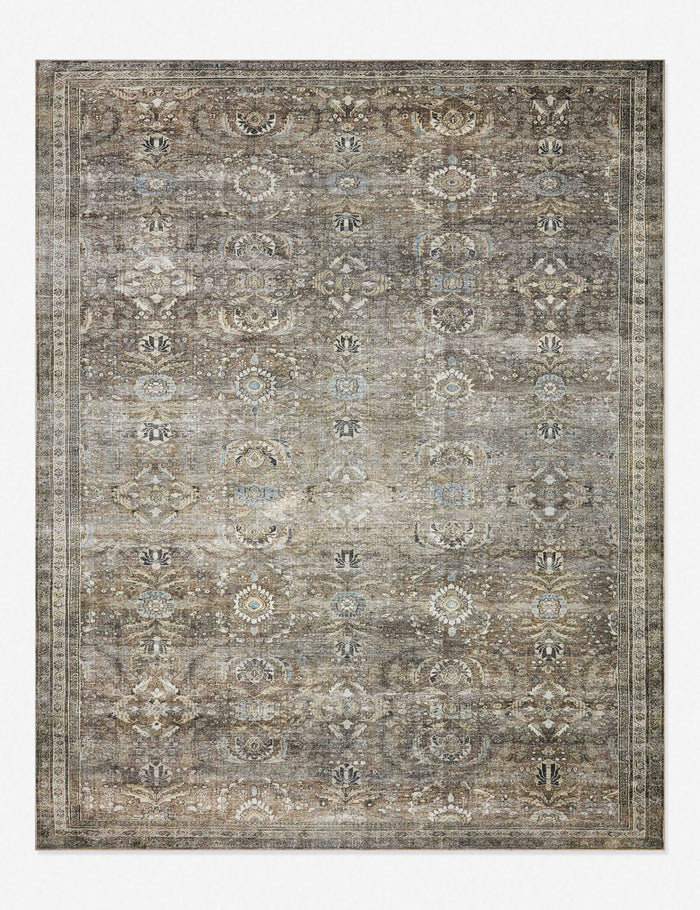 #color::antique-and-moss #size::2--x-5- #size::2-3--x-3-9- #size::2-6--x-7-6- #size::2-6--x-9-6- #size::2-6--x-12- #size::3-6--x-5-6- #size::5--x-7-6- #size::7-6--x-9-6- #size::9--x-12- | Amalia distressed traditional gray and green rug