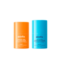 Skinfix Brighten + Firm 15% Vitamin C Serum and Exo + Ectoin Intensive Repair Baume side by side