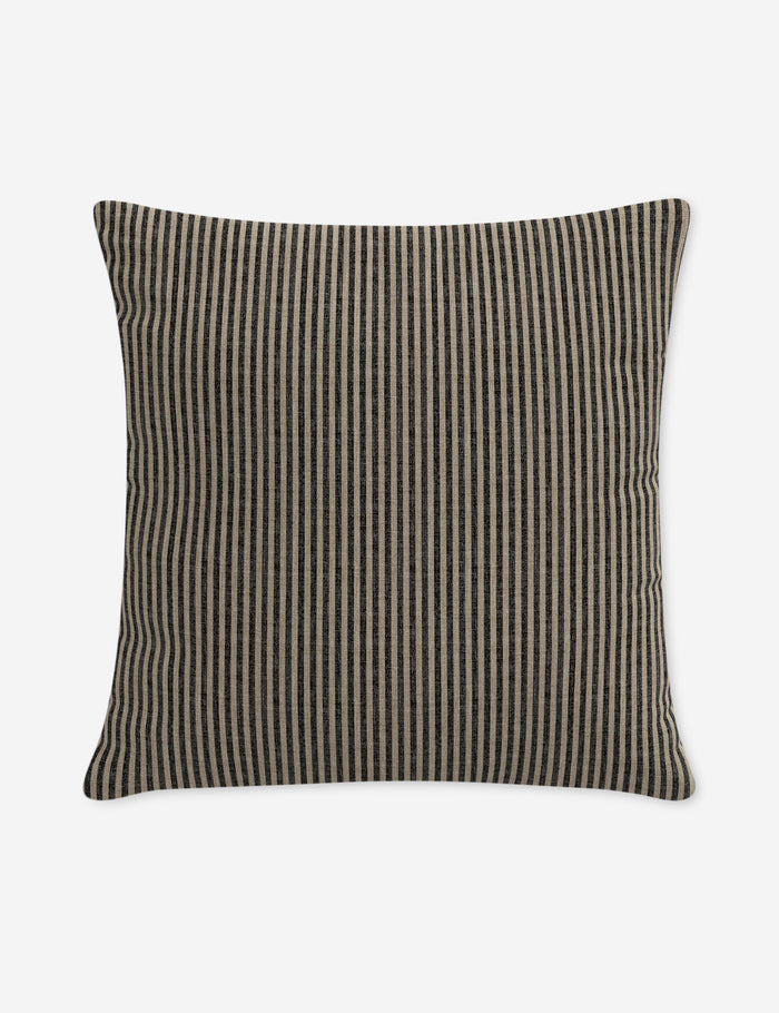 Tan and Black / 18" x 18"