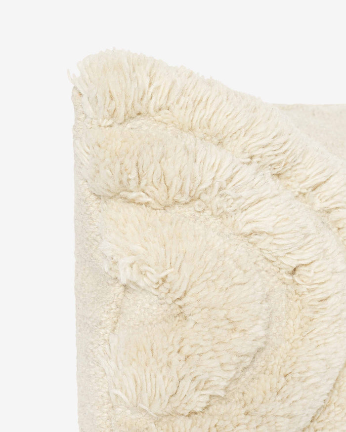 #color::natural #size::lumbar | Corner of the arches ivory lumbar pillow