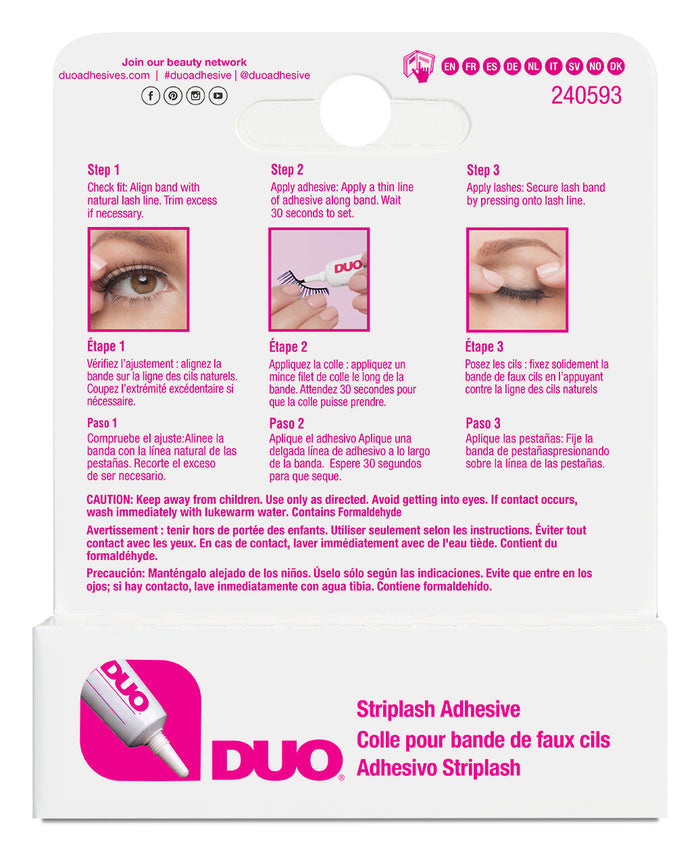 Ardell DUO Strip Lash Adhesive, Dark, 0.25 oz