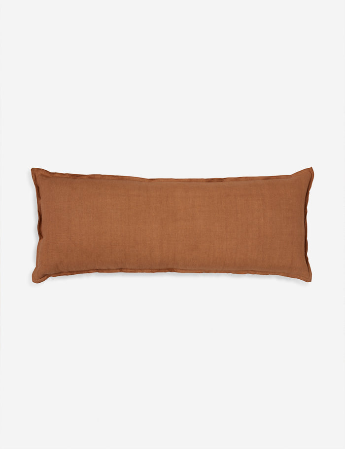 Rust / Extra Long / Pillow Cover Only