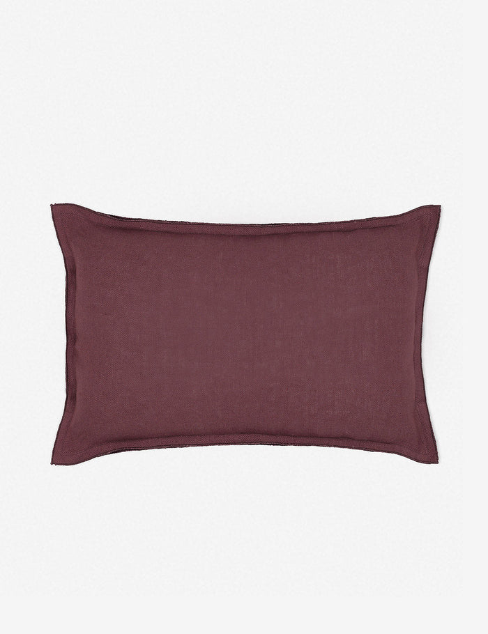 Aubergine / Lumbar / Pillow Cover Only