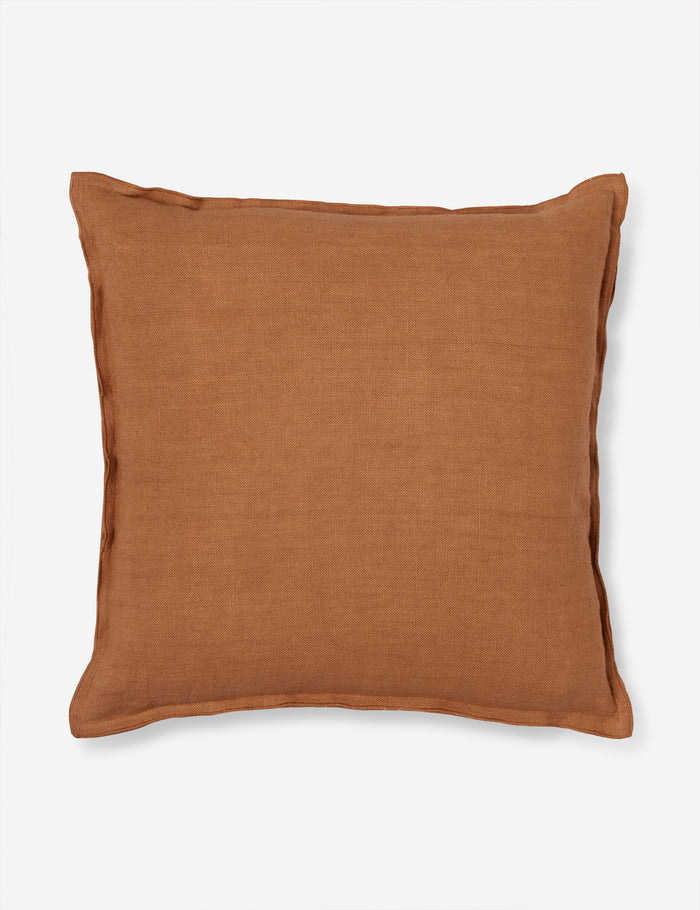 Burnt Orange / Square / Pillow Cover Only