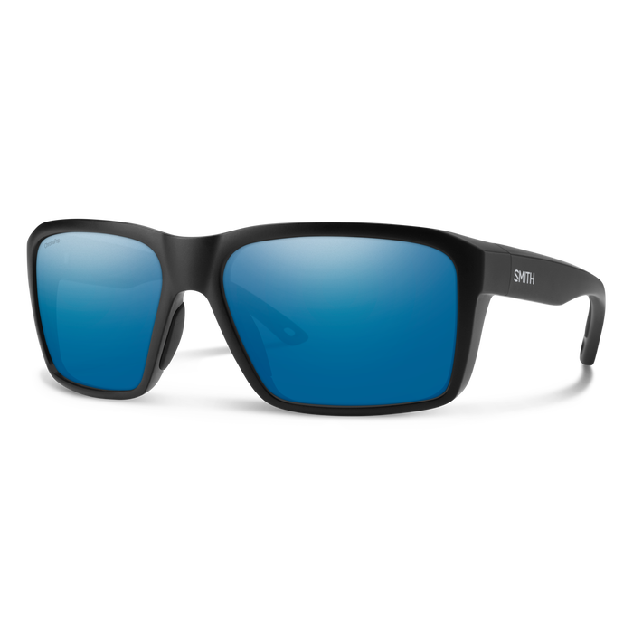 Sunglasses / Matte Black | ChromaPop Glass Polarized Blue Mirror