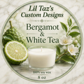 Bergamot & White Tea 8 oz Candle