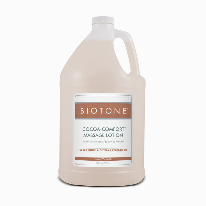 BIOTONE® Cocoa-Comfort Massage Lotion, 1 gallon