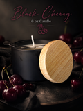 Black Cherry 6 oz candle