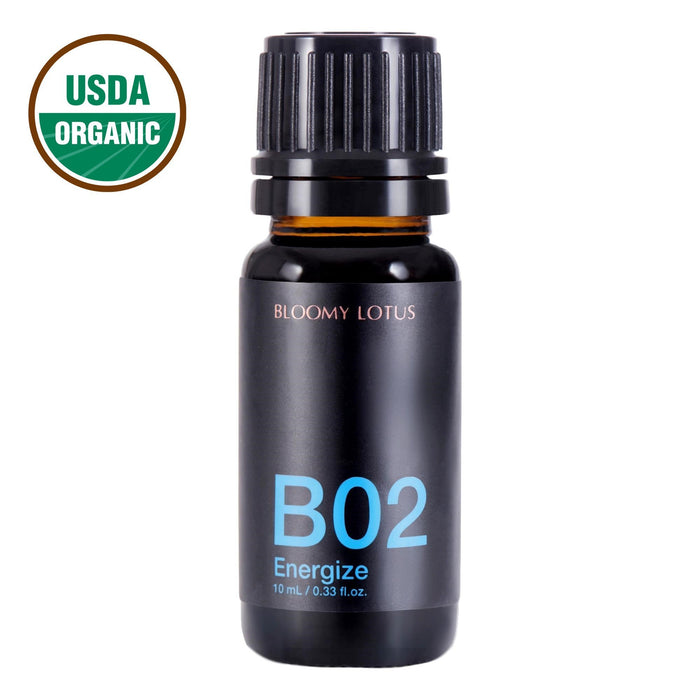 Bloomy Lotus Essential Oil, B02 Energize, 10 ml