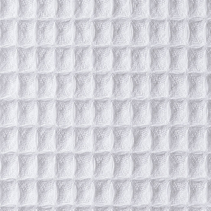 Boca Terry Shawl Waffle Robe, White
