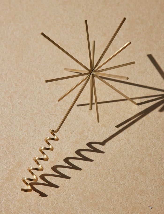 Brass Star Tree Topper by Ferm Living