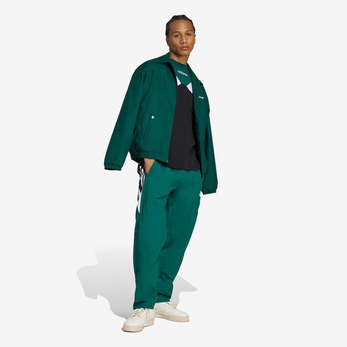 Brushed Woven Track Top