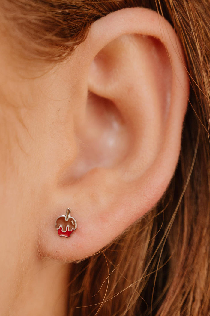 Caramel Apple Flat Back Stud