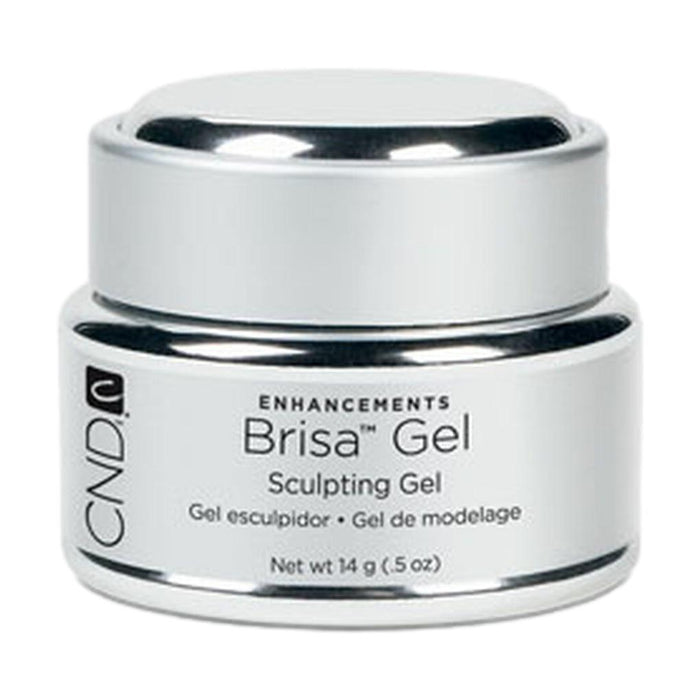 CND Enhancements, Brisa Sculpting Gel, Pure White, Opaque, 0.5 oz