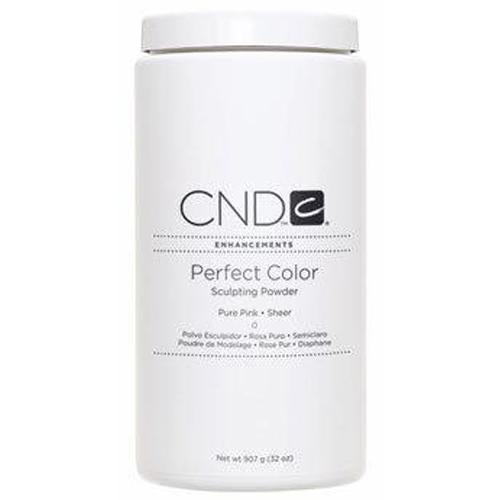 CND Enhancements, Perfect Color Sculpting Powders, Pure Pink, Sheer