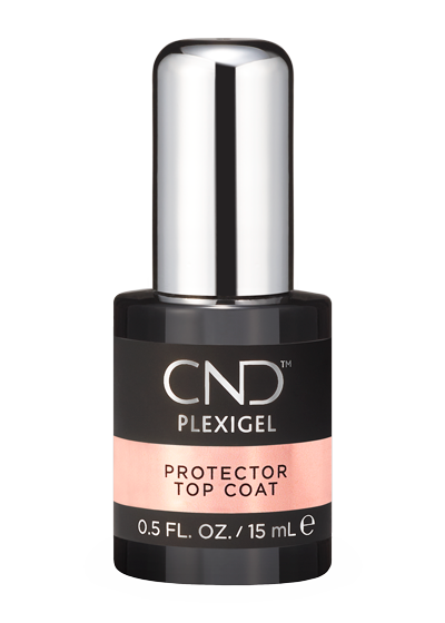 CND Plexigel, Protector Top Coat, 0.5 fl oz
