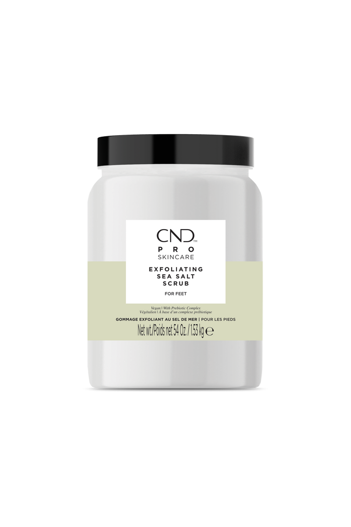 CND Pro Skincare, Exfoliating Sea Salt Scrub for Feet