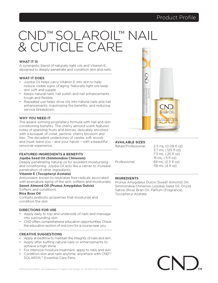 CND SolarOil