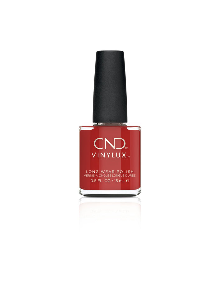 Nail Lacquer & Polish CND Vinylux, Devil Red, 0.5 oz
