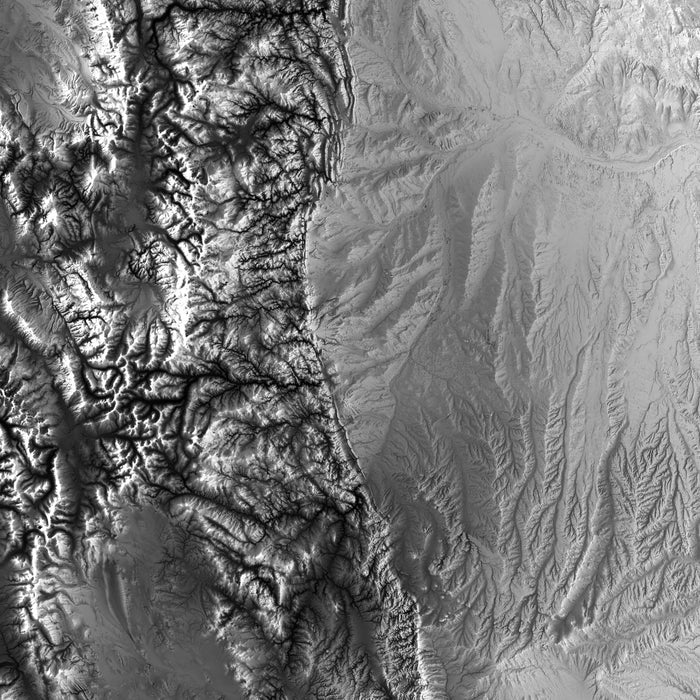 Colorado Elevation Map - No Frame - North Drinkware