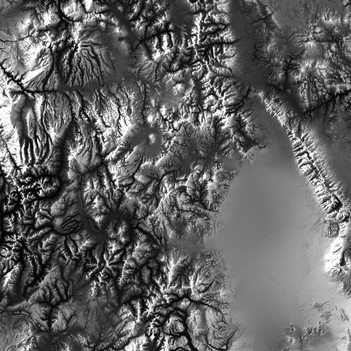 Colorado Elevation Map - No Frame - North Drinkware
