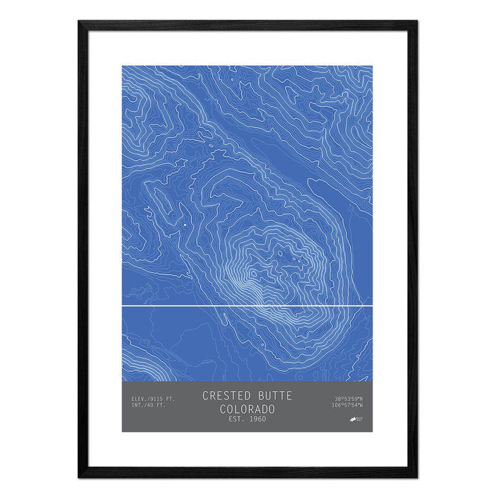 Crested Butte, Colorado - No Frame - North Drinkware