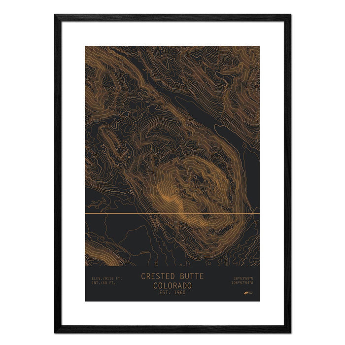 Crested Butte, Colorado - No Frame - North Drinkware