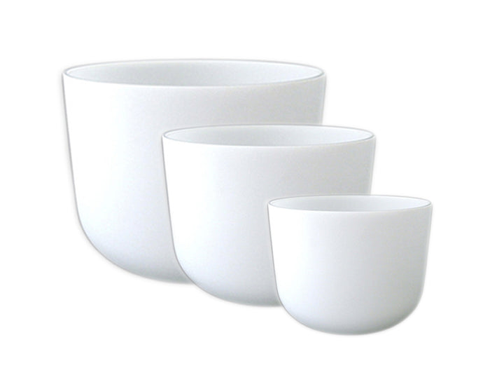 Crystal Vibes Frosted Quartz Singing Bowl