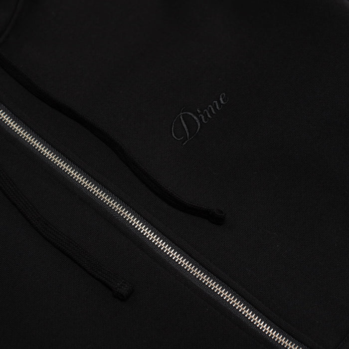 Cursive Zip-Hoodie
