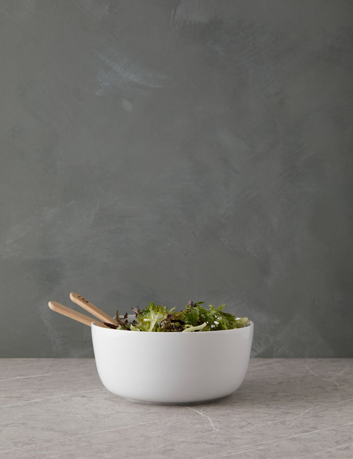 Dine Bowl + Oak Servers by LSA International