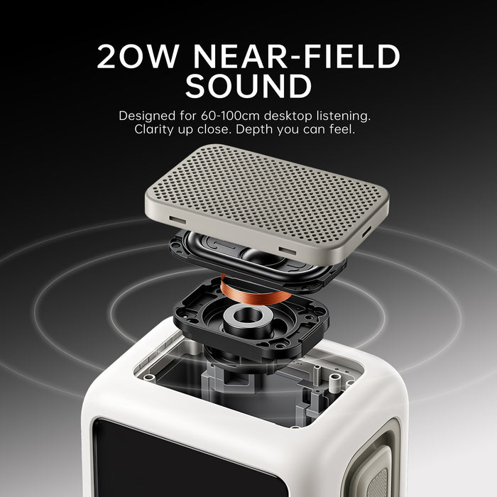Divoom Astrotoo – 20W Desktop Speaker with a Living Display