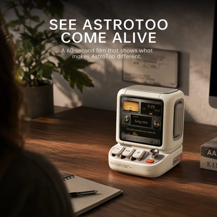 Divoom Astrotoo – 20W Desktop Speaker with a Living Display