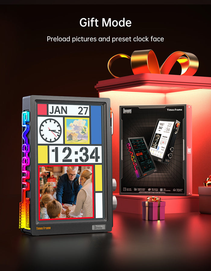 Divoom Times Frame product image 8 for Times Frame + Times Gate bundle
