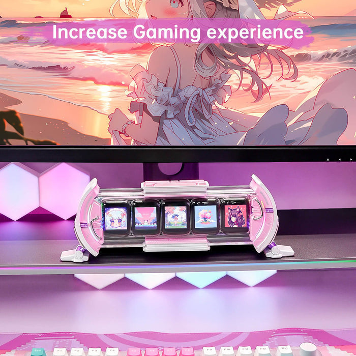 Divoom Times Gate Pink — part of Emodo Badge + Times Gate bundle