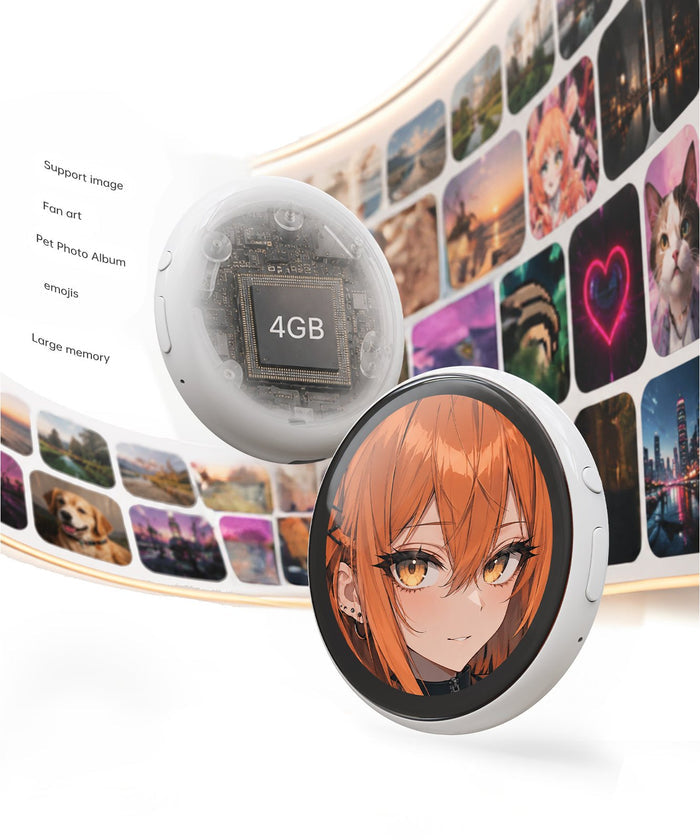 Divoom Emodo Pixel Art Display Badge - 4