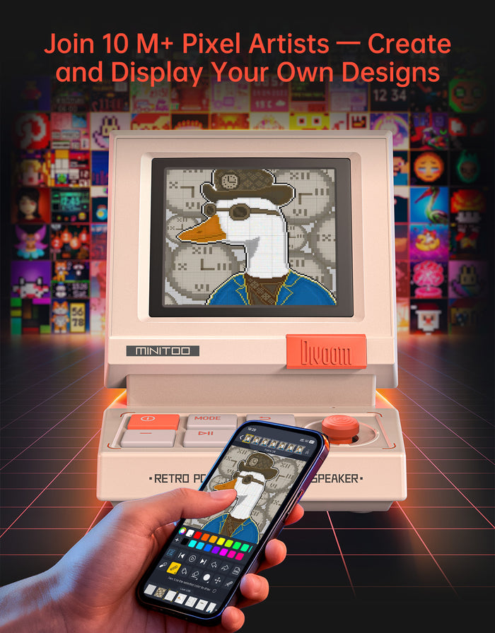 Divoom MiniToo product image 5 for MiniToo + Ditoo-Pro bundle