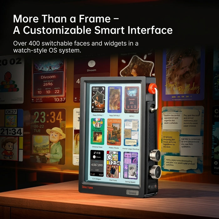 Divoom Times Frame Floating Smart Desk Display, Fstczqfstczqfstc