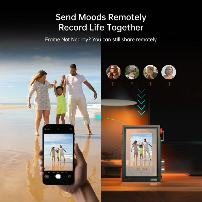 Divoom Times Frame Floating Smart Desk Display, H2rydlh2rydlh2ry