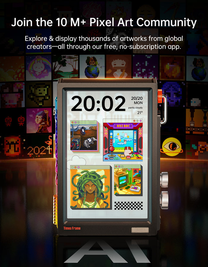 Divoom Times Frame product image 6 for Times Frame + MiniToo bundle